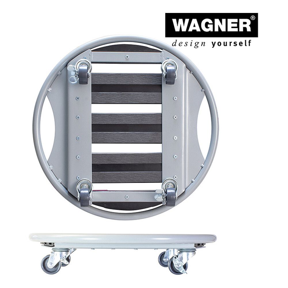 Rúllubretti fyrir blómapott Ø38mm Wagner 70kg