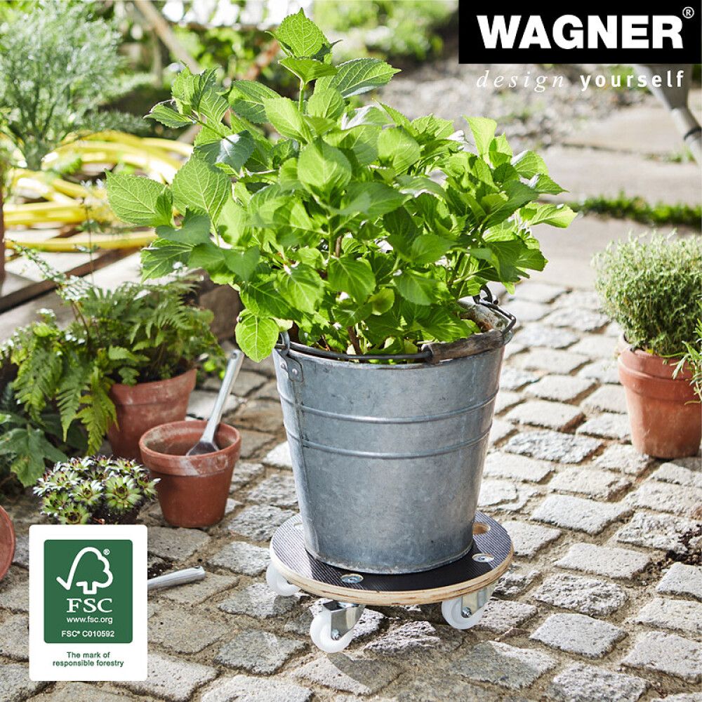 Rúllubretti fyrir blómapott Ø29mm Gardol MaxiGrip 200kg