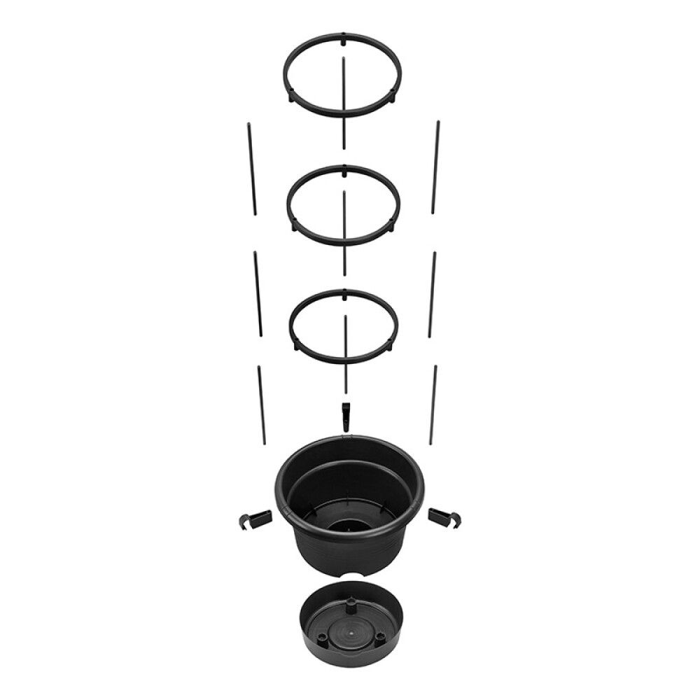 Tómatapottur Green Basics Ø33,5cm Elho svartur