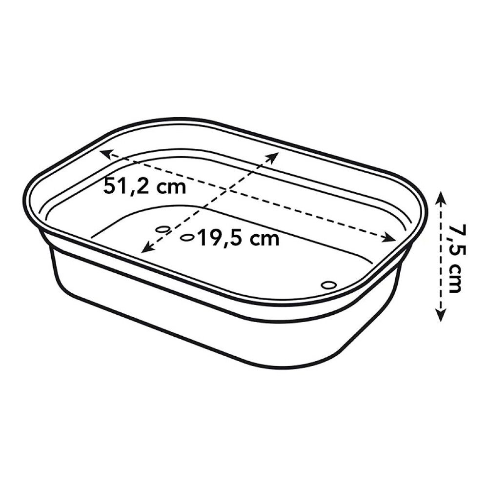 Gróðurbakki Green Basic Grow Tray L grænn