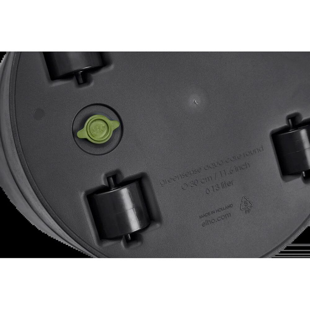 Útiblómapottur Greensense Aqua Care Ø29,5cm dökkgrár