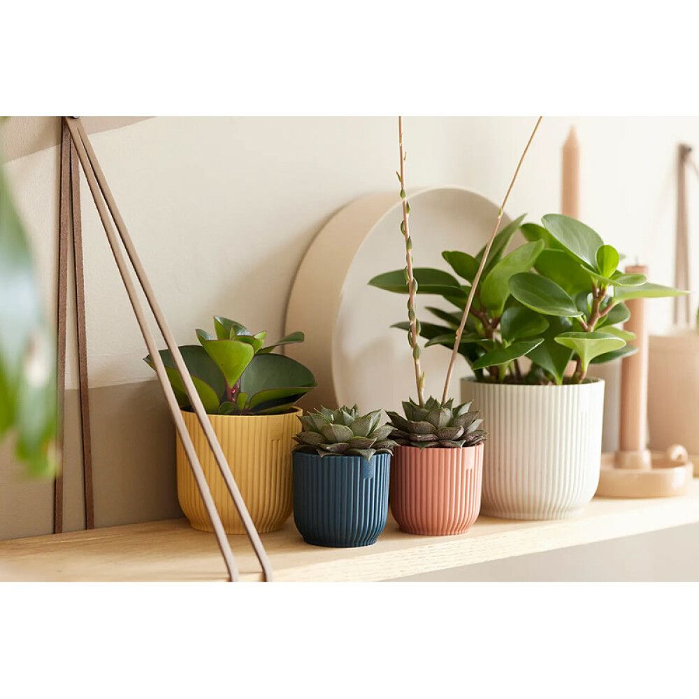 Blómapottur Vibes Fold Mini Ø7cm hvítur