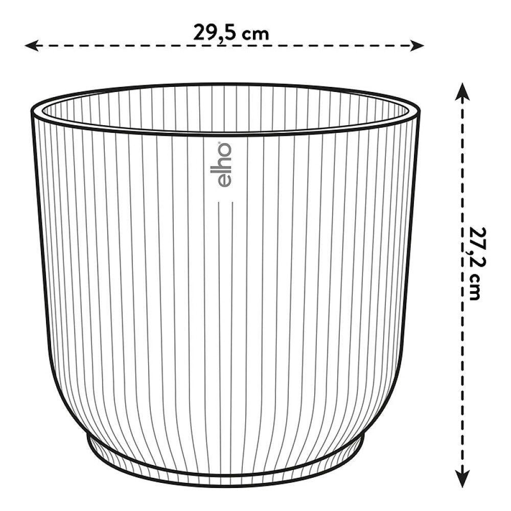 Blómapottur Vibes Fold Round Ø30cm dökkblár