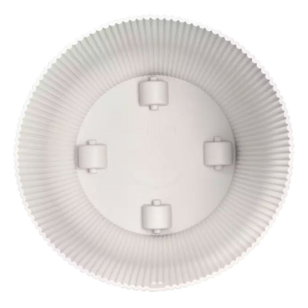 Blómapottur á hjólum Vibes Fold Ø25cm hvítur