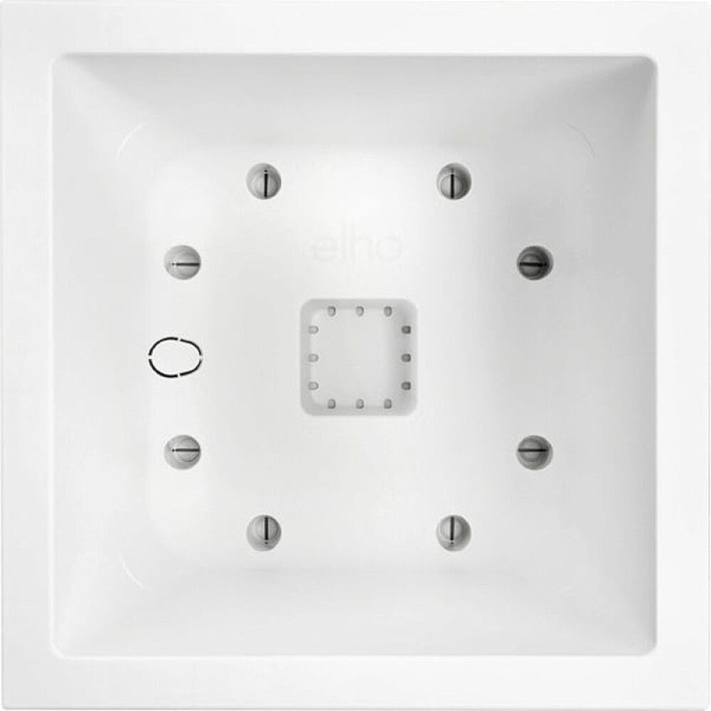 Útiblómapottur Vivo Next Square 39cm hvít