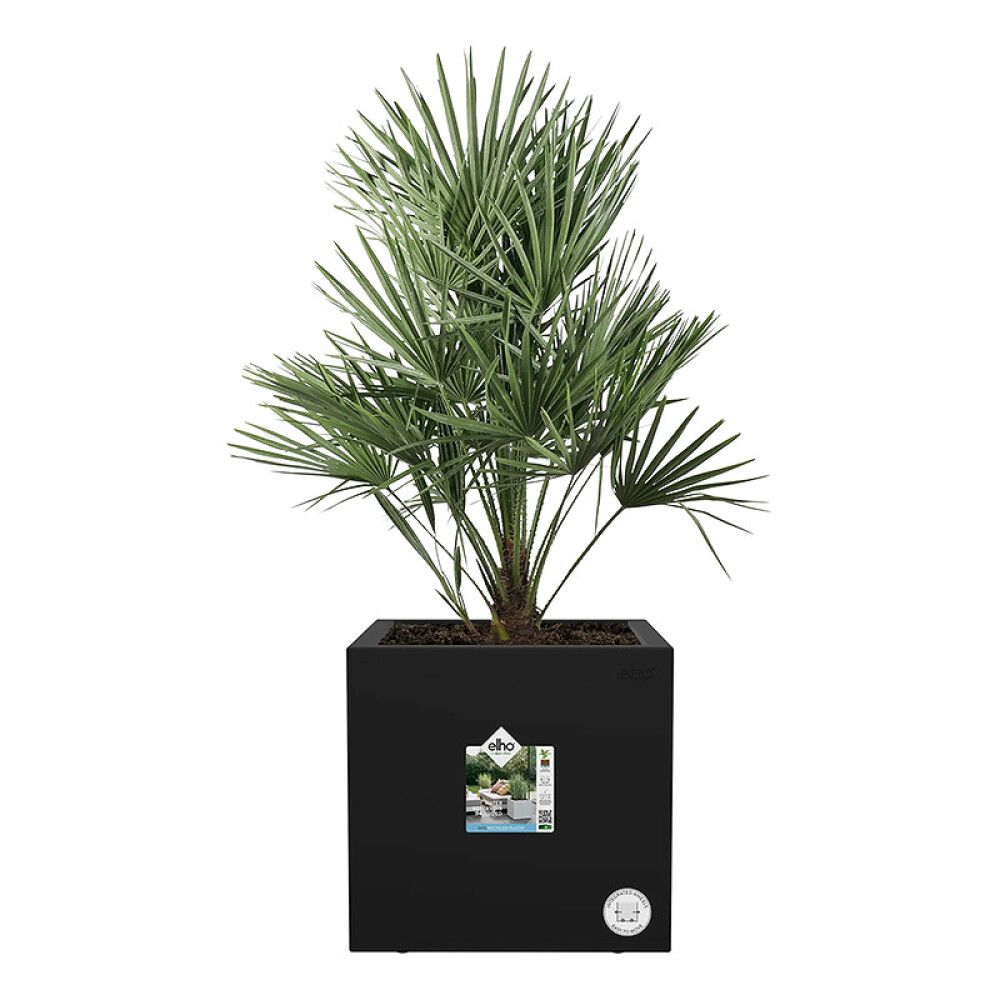 Útiblómapottur Vivo Next Square 39cm svartur