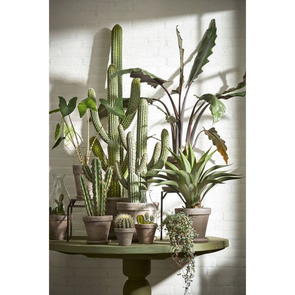 Blómapottur basalt 24/26cm