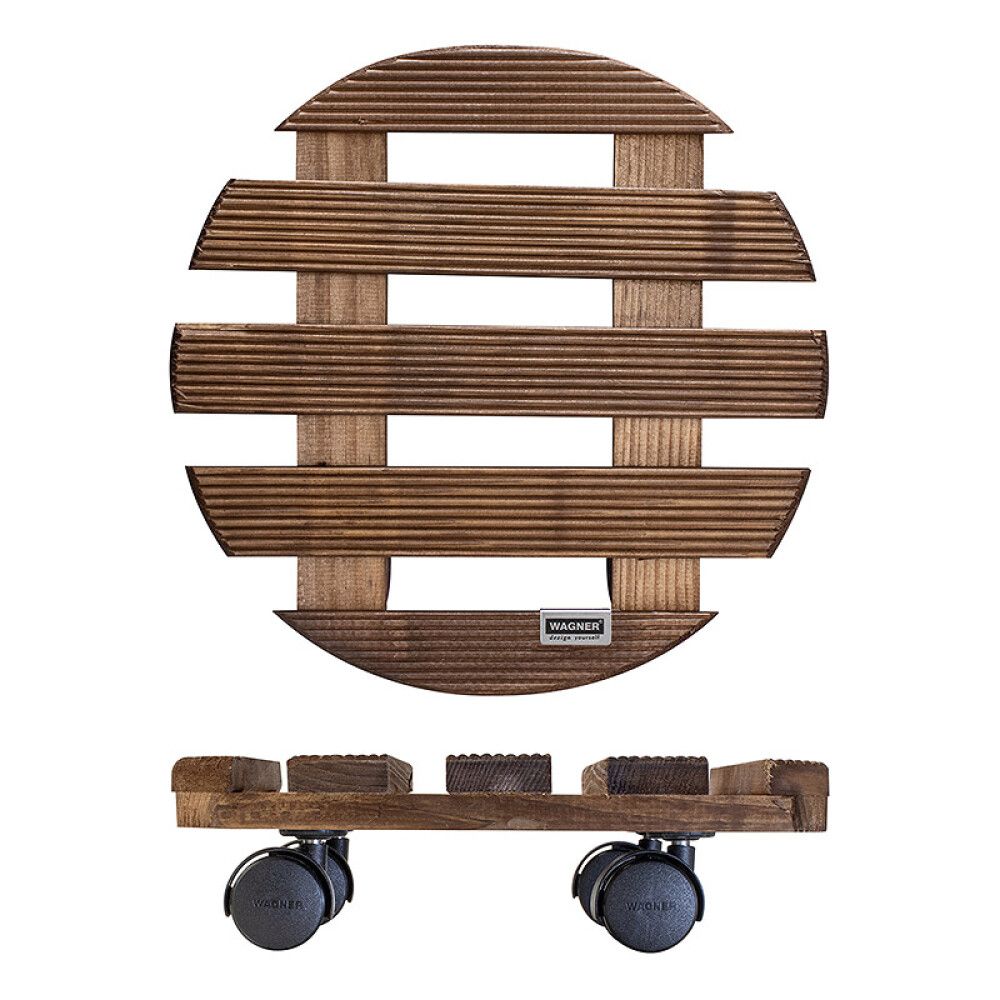 Rúllubretti fyrir blómapott Ø30cm Wagner