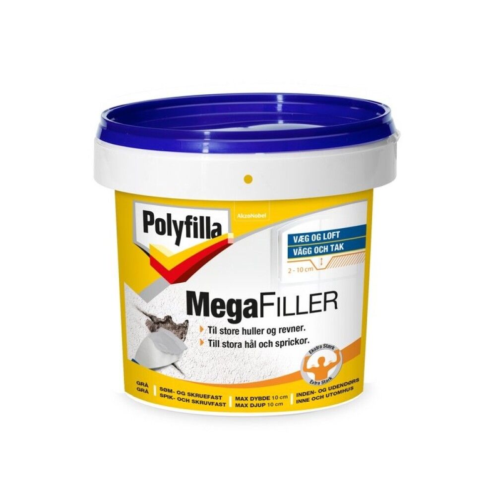 Tréfyllir Megafiller Polyfilla 1kg