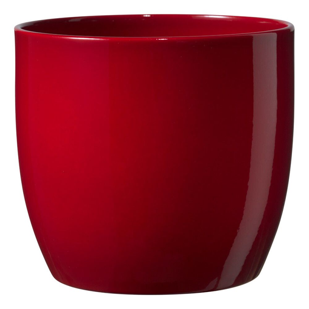 Blómapottur Basel Ø10cm bordeaux