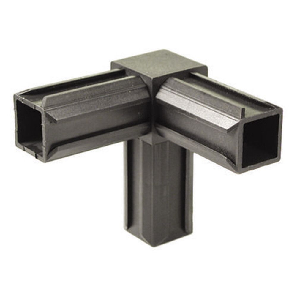 Samtengi horn 20x20x1,5 mm svart