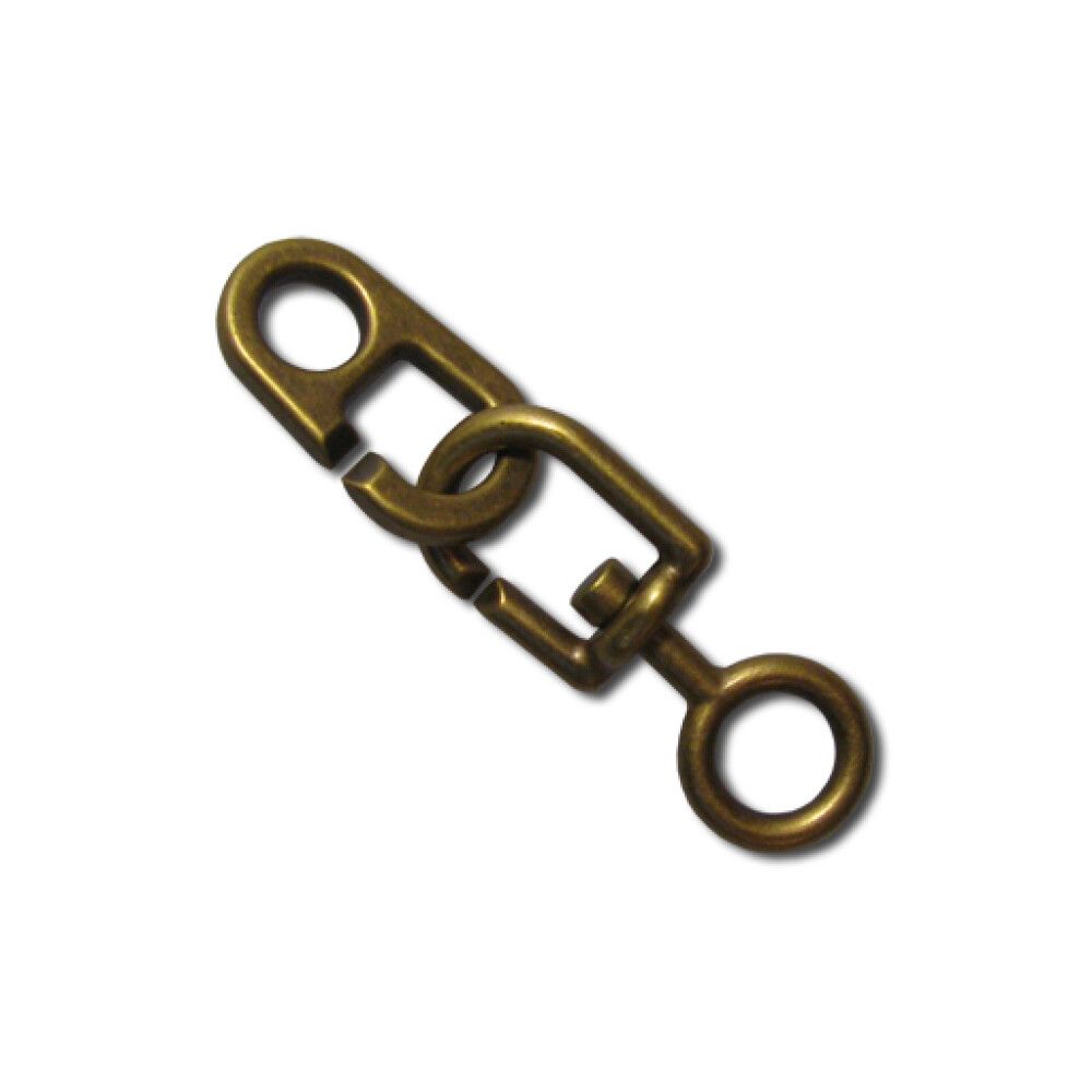 Flagglínukrækjur messing 2stk Adela