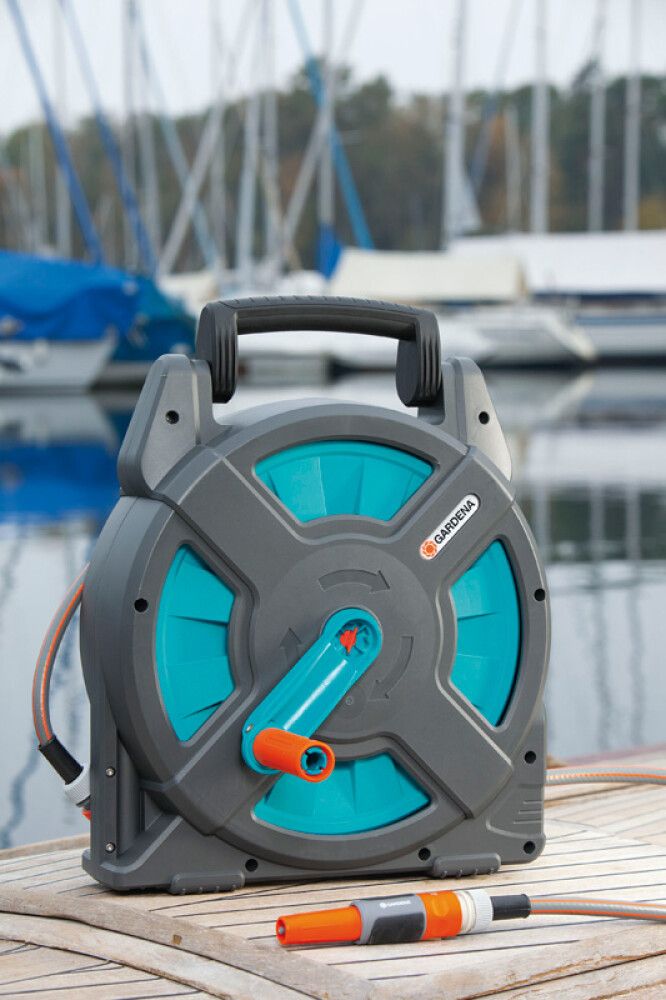 Slöngukefli með slöngu 15m Gardena Classic