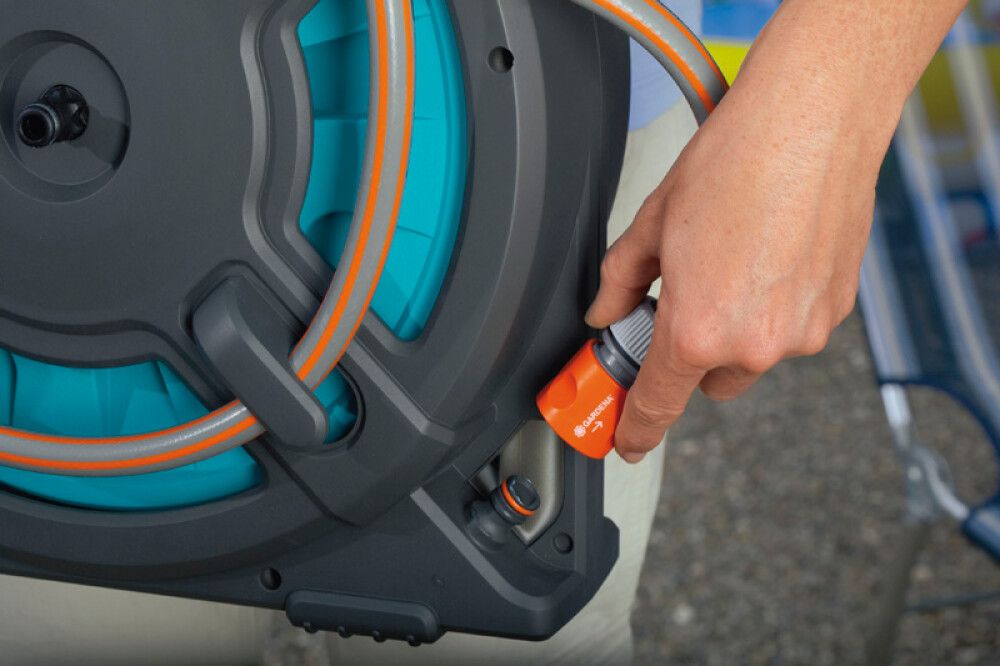 Slöngukefli með slöngu 15m Gardena Classic