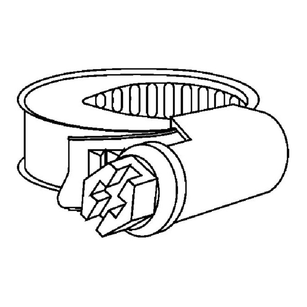 Hosuklemma 2stk 10-16 mm 1/2"