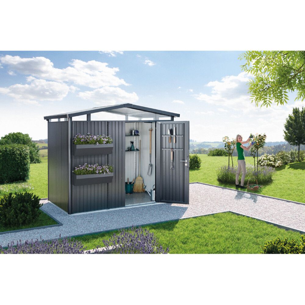 Blómakassi Biohort Highline/Panorama/AvantGarde 2stk dökkgrár