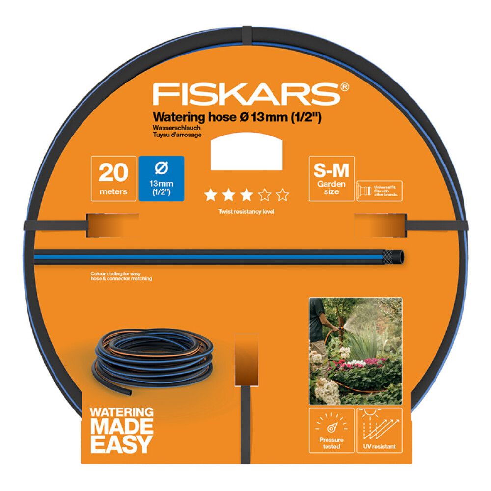 Garðslanga 1/2" Ø13 mm 20m Fiskars