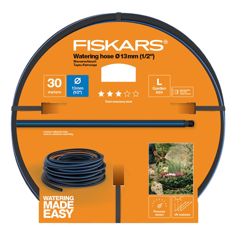 Garðslanga 1/2" Ø13 mm 30m Fiskars
