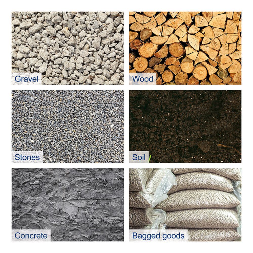 Hjólbörur bensín 6,5 hö Scheppach DP3000 hámark 300 kg