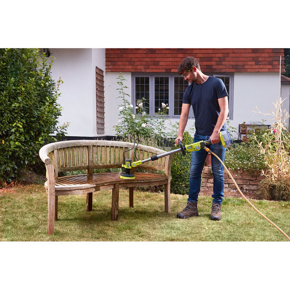 Hreingerningarbursti 18V Ryobi one+ RWTS18-0