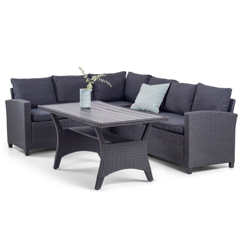 Garðsett fyrir 5 manns Daisy Sunfun dökkgrátt