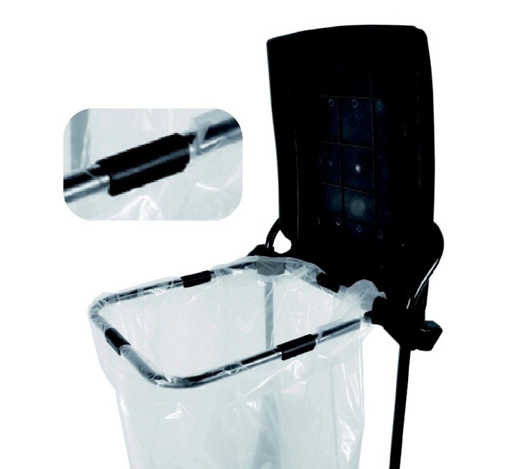 Klemmur fyrir ruslavagn 4 stk