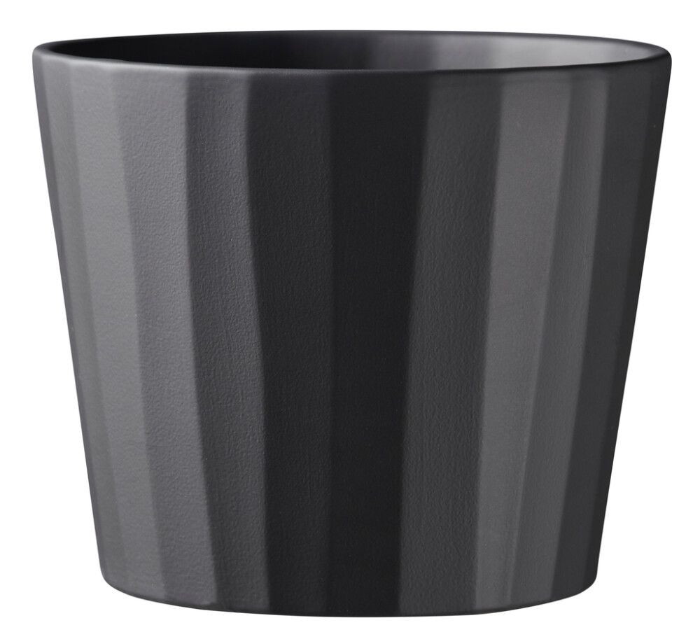 Blómapottur Umea Pure Ø23 cm dökkgrár