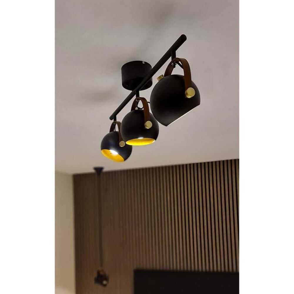 Kastari 3xGU10 Bow svartir