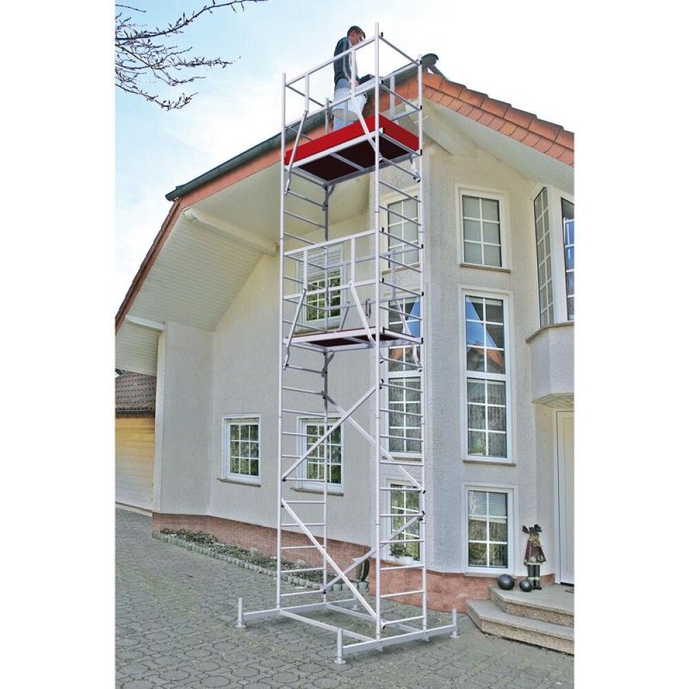 Vinnupallur með 2 pöllum 7m Corda