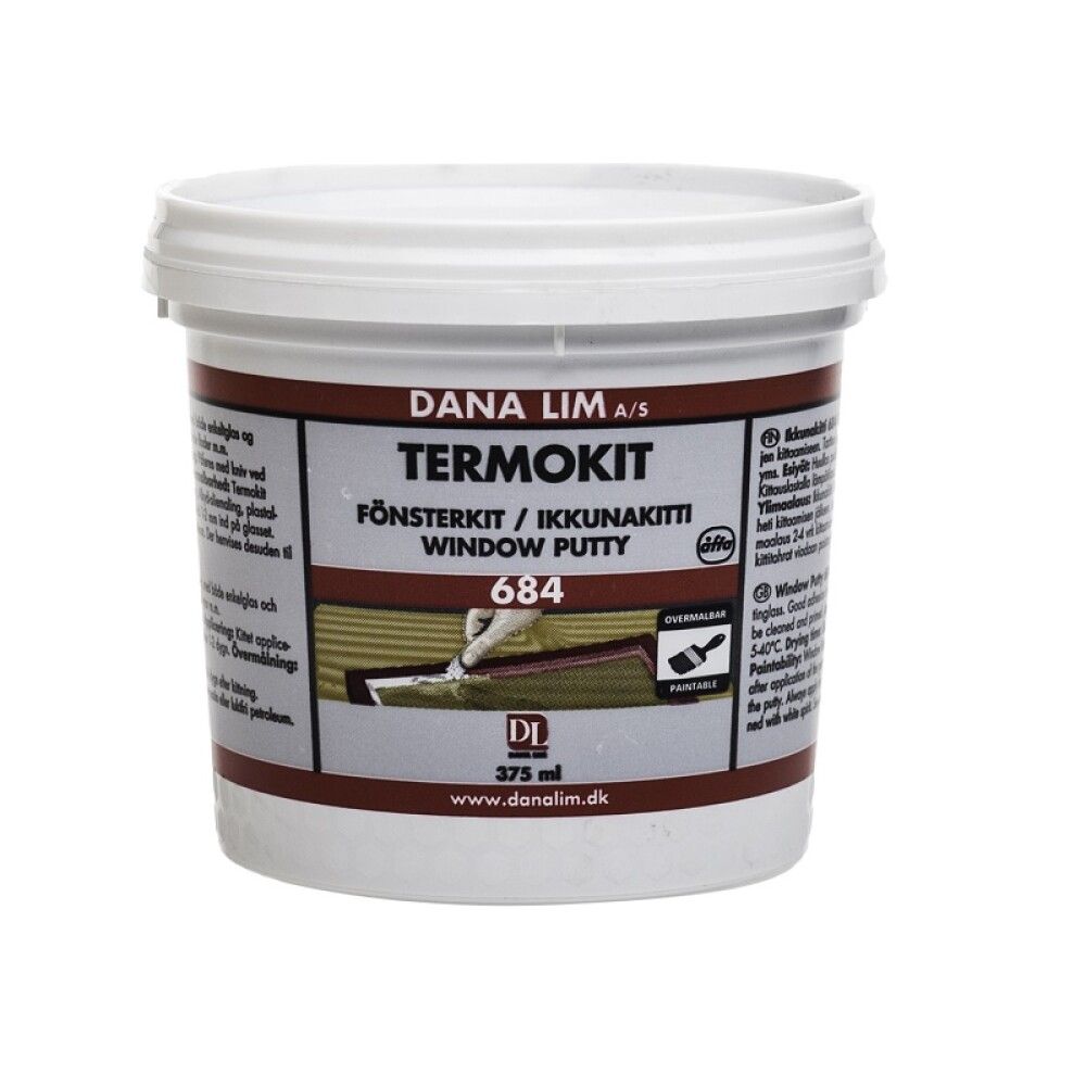 Gluggaþéttiefni Dana Termokit 375ml ljósgrátt