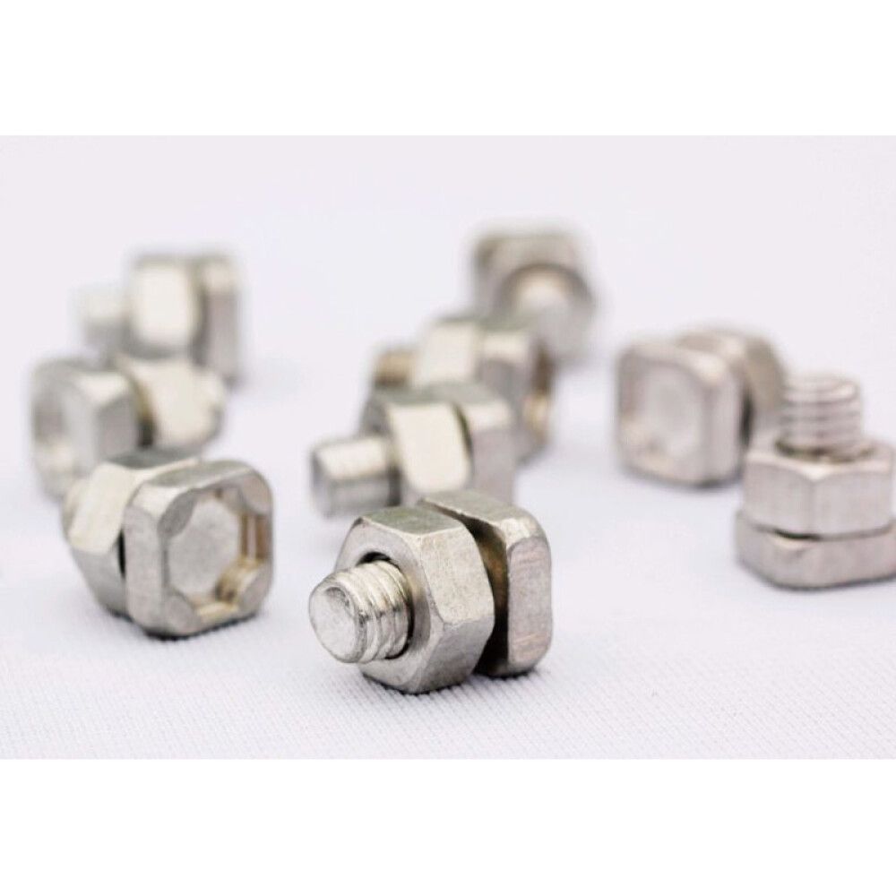 Boltar og rær fyrir glerlista 10stk Vitavia