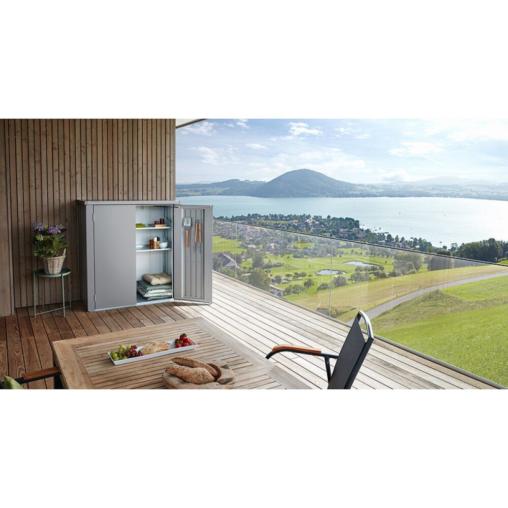 Áhaldaskápur Romeo M kvartsgrár