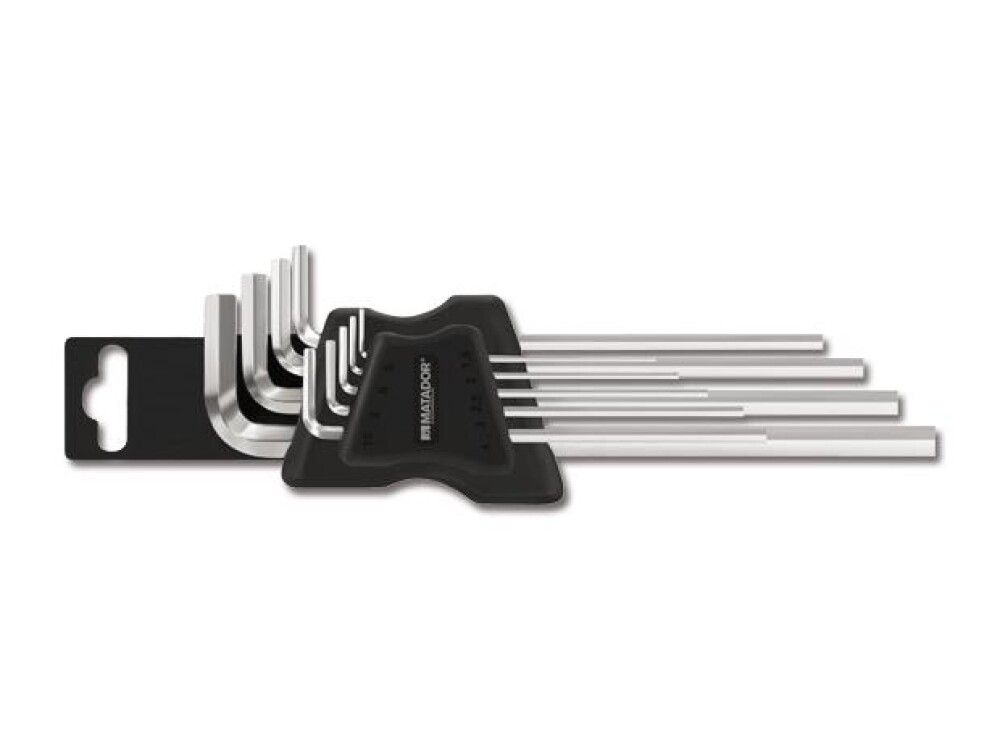 Sexkanntssett 1,5-10mm Matador 9 stk