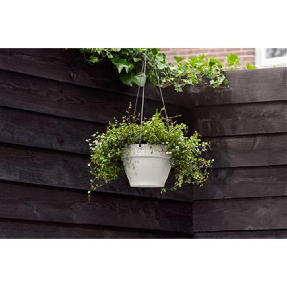 Hangandi blómapottur Vibia Campana Ø26cm Elho hvítur