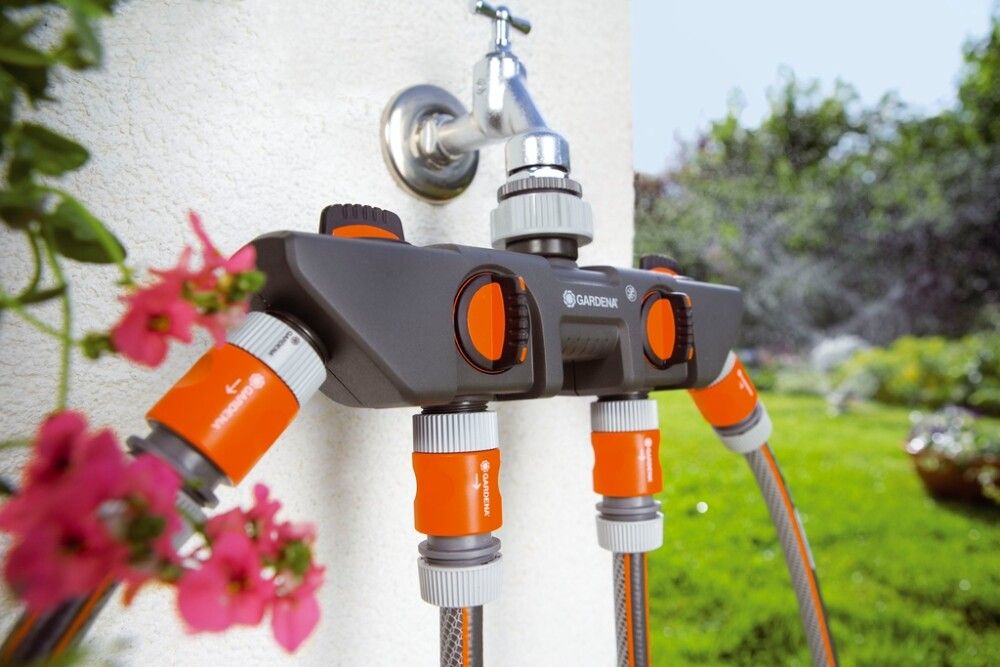 Kranatengi 4 hraðsmellutengi 3/4" & 1/2"