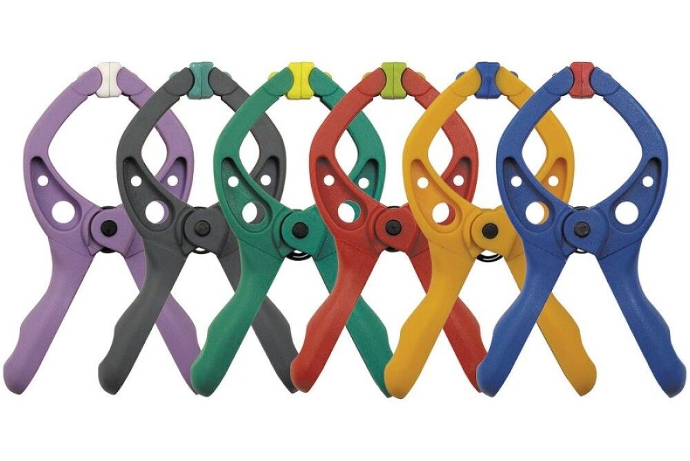 Klemma 30mm Wolfcraft Micro-Fix (margir litir) 1stk