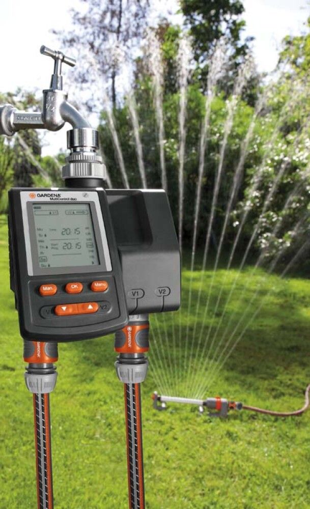 Vökvunarklukka Duo 1sec-4klst Duo Gardena