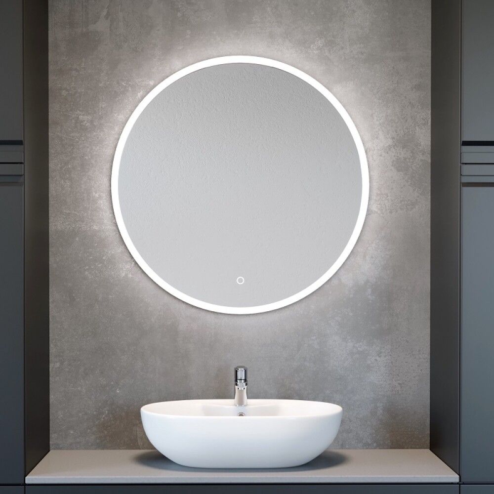 Spegill LED rammi 60x60 Skärgård