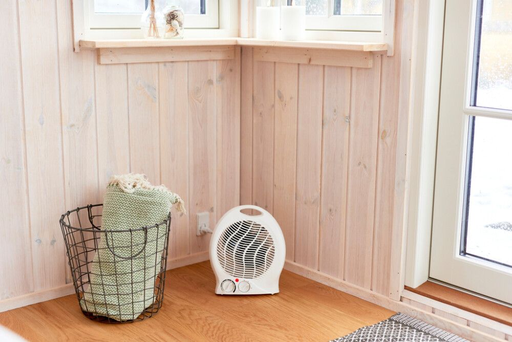 Hitablásari stillanlegur 2000W Schou