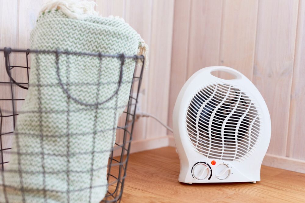 Hitablásari stillanlegur 2000W Schou