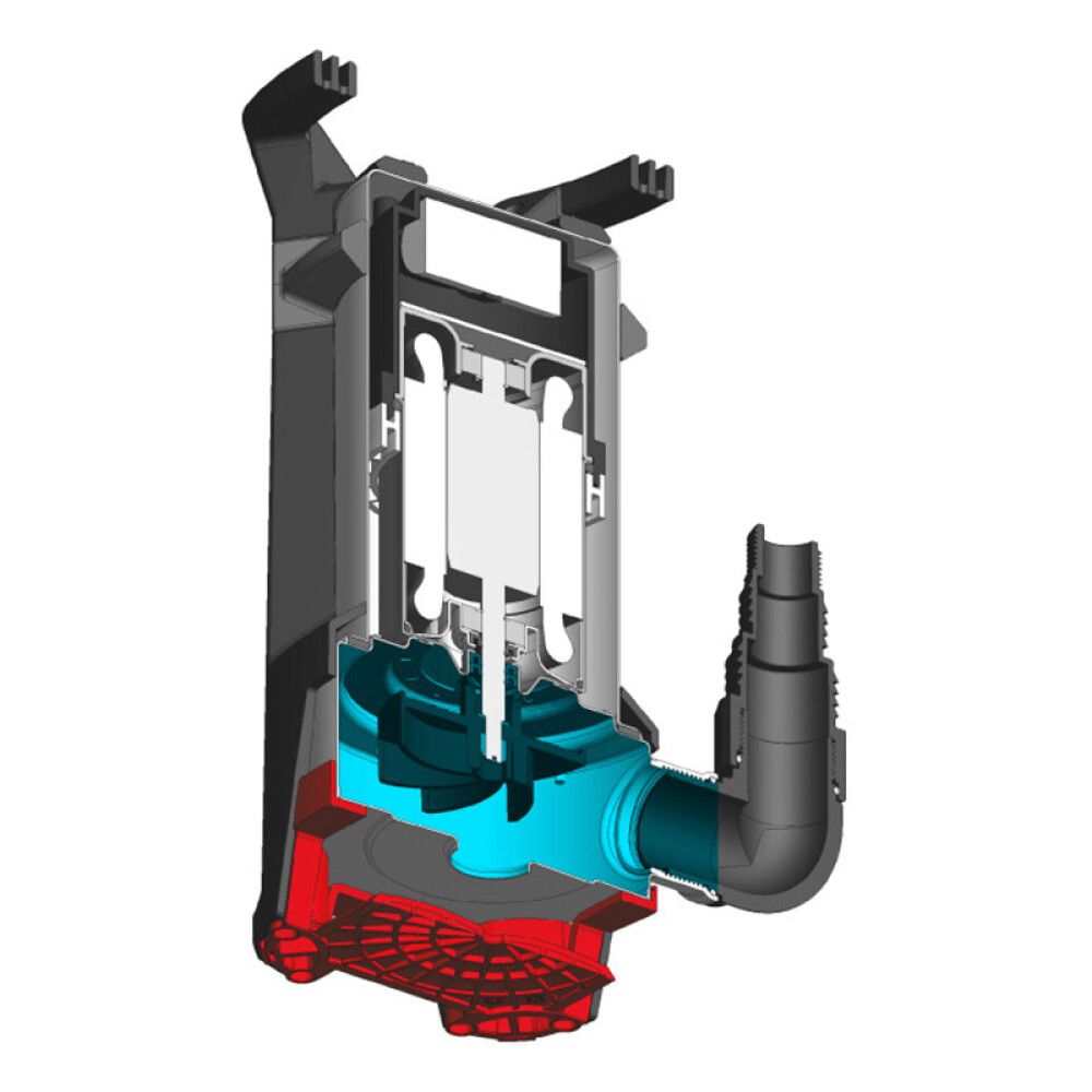 Brunndæla 1100W hreint og óhreint vatn AL-KO 15000 Inox