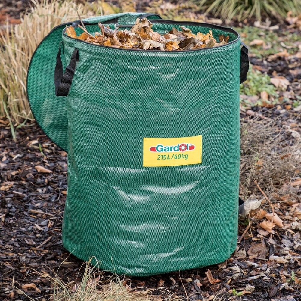 Ruslapoki fyrir garðúrgang fjölnota Gardol Prem pop-up 215l