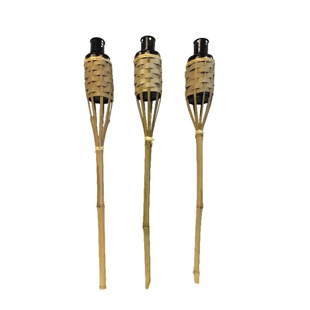 Kyndlar 3 stk bambus 60 cm