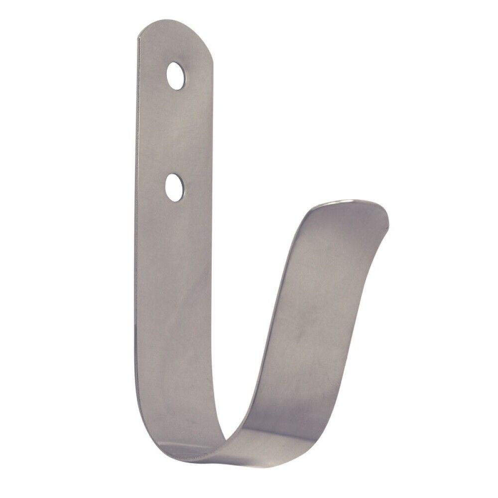 Veggfesting fyrir skaft 100x25 mm Marinetech ryðfrí