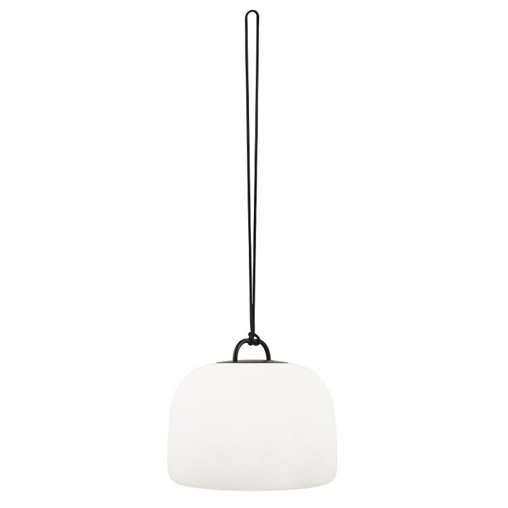 Hangandi ljós LED Kettle 36 svart/hvítt Ø36 cm