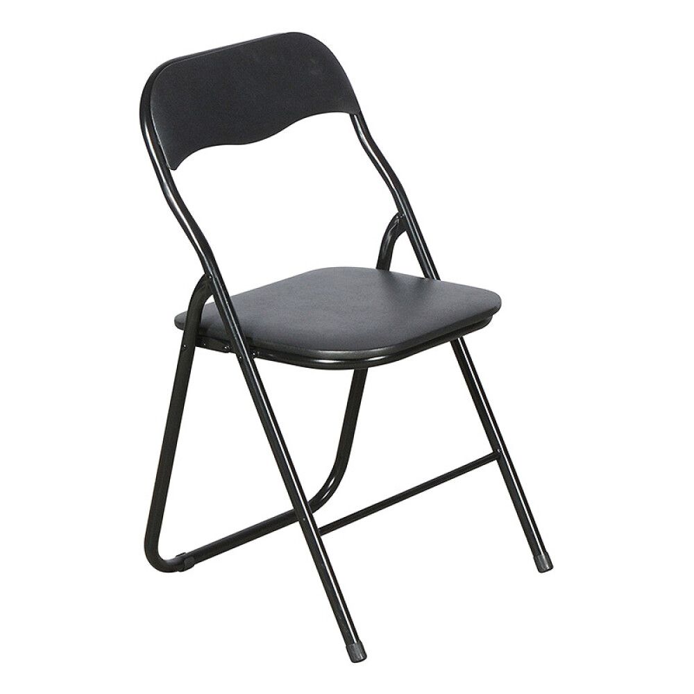 Klappstóll með sessu Schou svartur