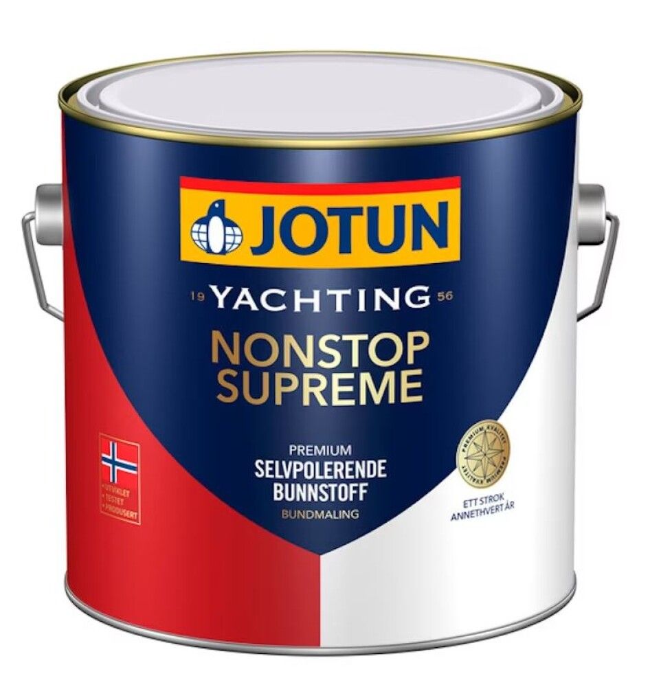 Bátamálning Nonstop Supreme mygluvarin blá 2,5L Jotun