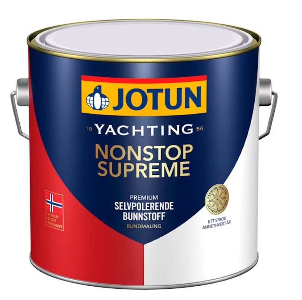 Bátamálning Nonstop Supreme mygluvarin svört 2,5L Jotun