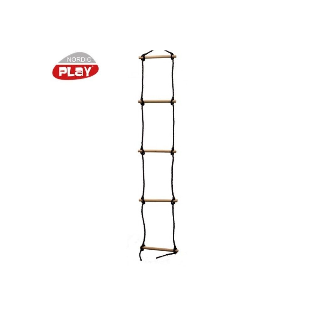 Klifurstigi Nordic Play 5 stig svart reypi