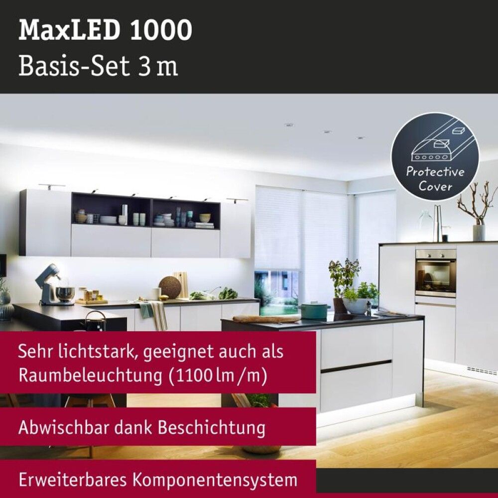 Ljósborðasett 34W Maxled 3m Paulmann 6500K